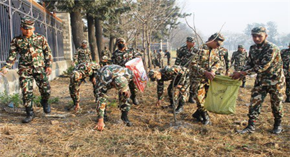 वातावरण संरक्षण र पर्यापर्यटन विकासलाई प्राथमिकता : सेना